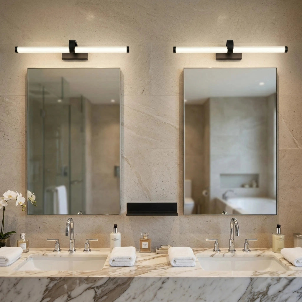 Applique Da Bagno Led APP1888-1W 60cm Black