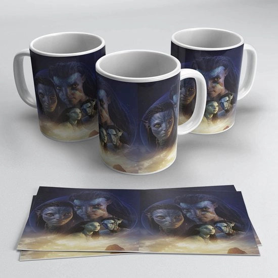 Mug Avatar Collezione 2 "Il Senso dell'Acqua" - Regalo per i Fan di Avatar (Capacità del contenitore 335 ml)