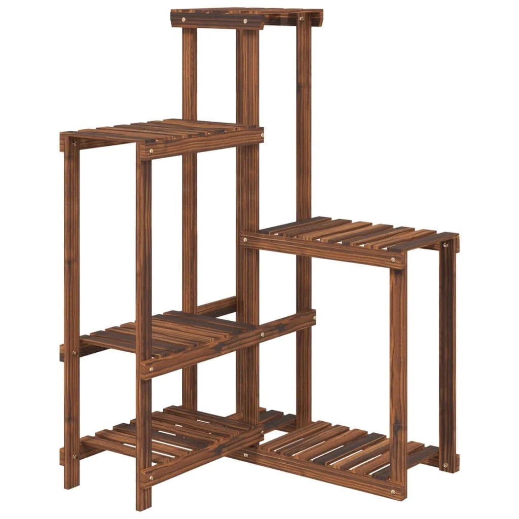 Portafiori/portapiante 62,5 x 61,5 x 101,5 cm legno massello di abete marrone 02_0045213