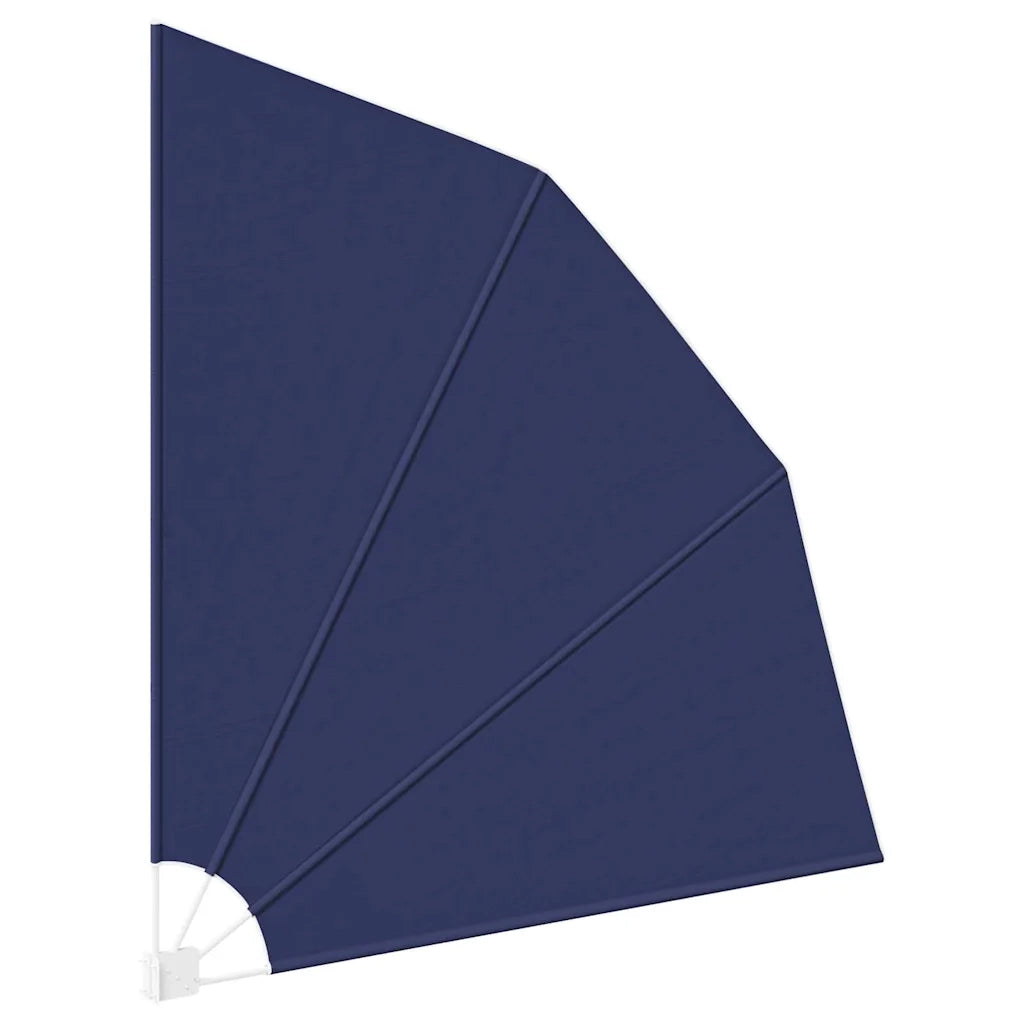 vidaXL Schermo di Privacy per Balcone Blu marino 210 x 210 cm Tessuto