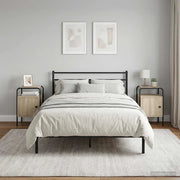 Armadio da Notte 2 pz Rovere Sonoma Legno ingegnerizzato 8007590