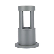 Lampione faretto led da parete 10W da esterno Codino grigio chiaro da 25 cm Cree Chip 3000K
