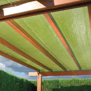 Trade Shop - Set 3pz Rotolo Rete Ombreggiante Beige Fitta 1x5mt Protezione Giardini Terrazze 017068 -