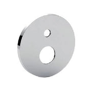 PIASTRA TONDA ABS 2 FORI CON OR- Cromo- PAFFO- pezzi 1