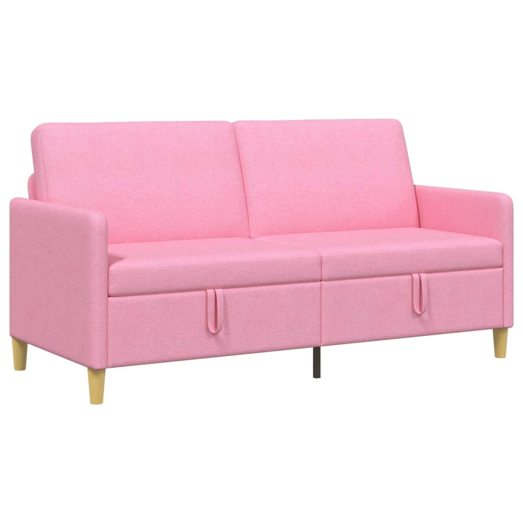 Divano con Storage Rosa 172 x 78 x 87 cm Poliestere 42036959