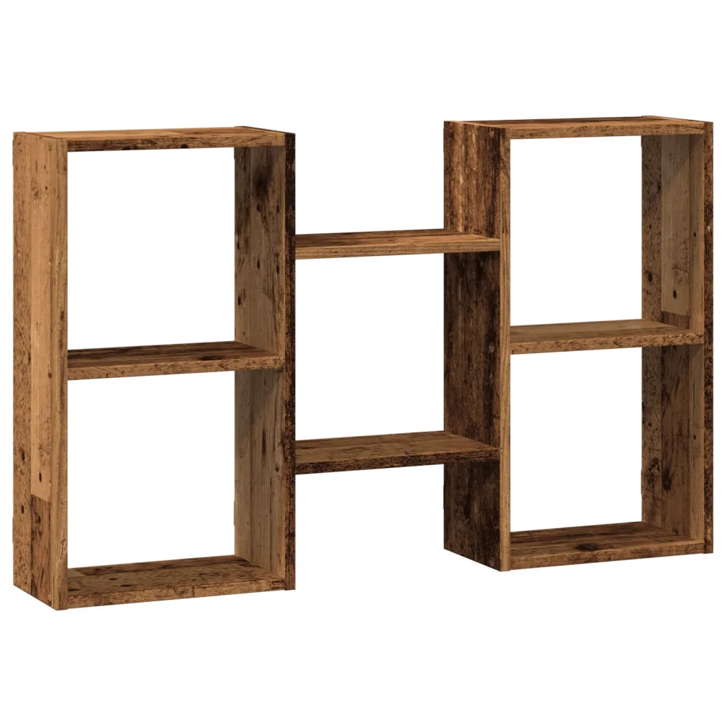 Scaffale a Parete Legno Vecchio 96x18x60 cm in Truciolato 853234