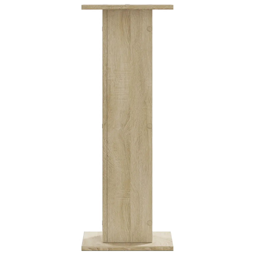 Supporti per Piante 2 pz Rovere Sonoma 30x30x80cm in Truciolato 3307866