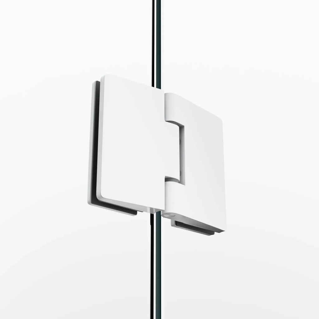Box doccia angolare GLASS 2 porte battenti 83,5-85,5/43,5-45,5 cm rame vetro trasparente