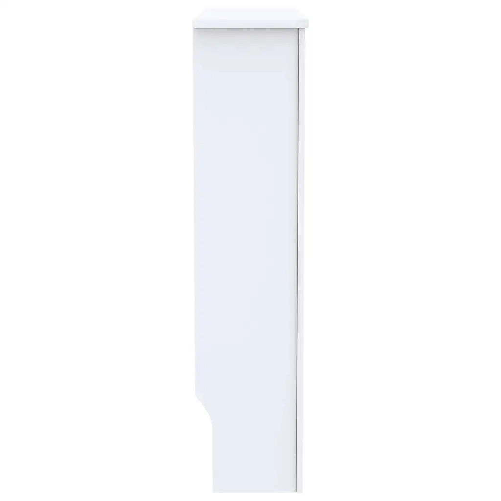 vidaXL Copertura per radiatori 2 pcs Bianco 78 x 19 x 81.5 cm