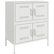 Credenza | Madia | Buffet da pranzo | Armadio da pranzo Bianca 68x39x79 cm in Acciaio