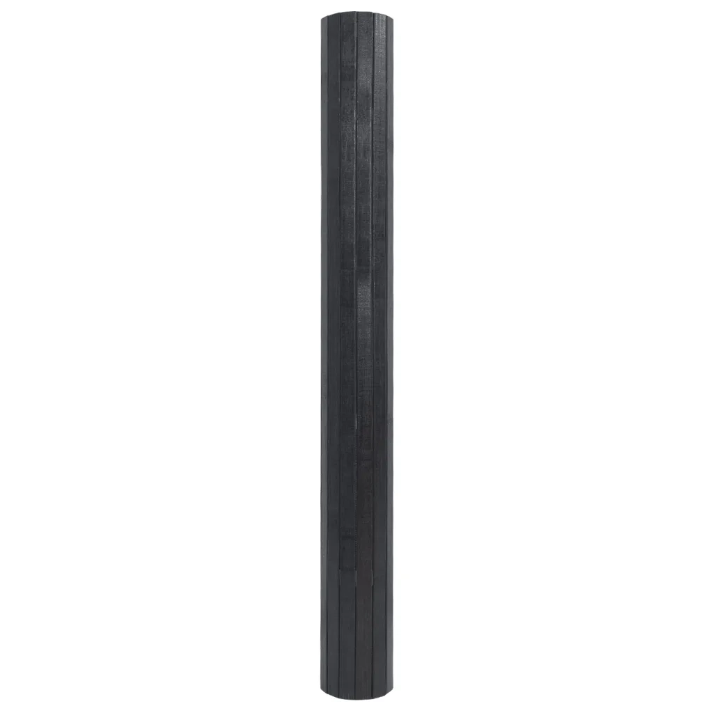vidaXL Tappeto Rettangolare Grigio 70x400 cm in Bambù