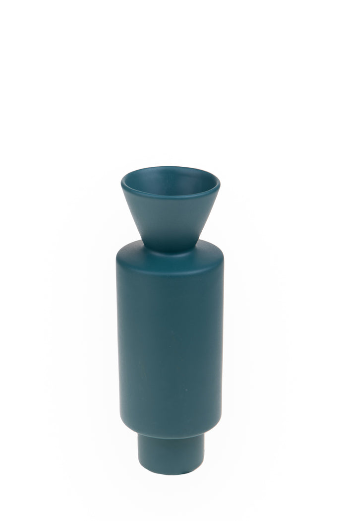 Set 2 Vasi Sovrapposto H Ø 27 cm