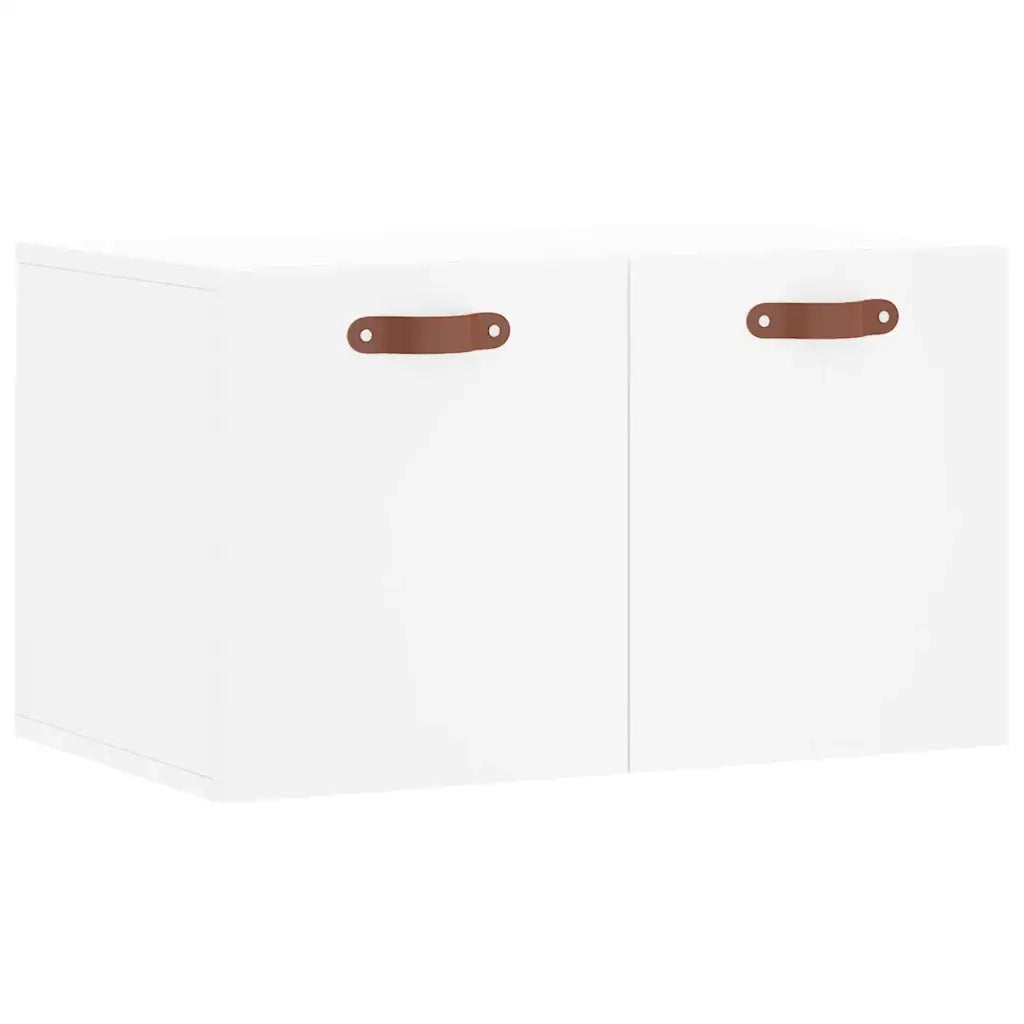 Mobile a Parete Bianco 60x36,5x35 cm in Legno Multistrato 829996