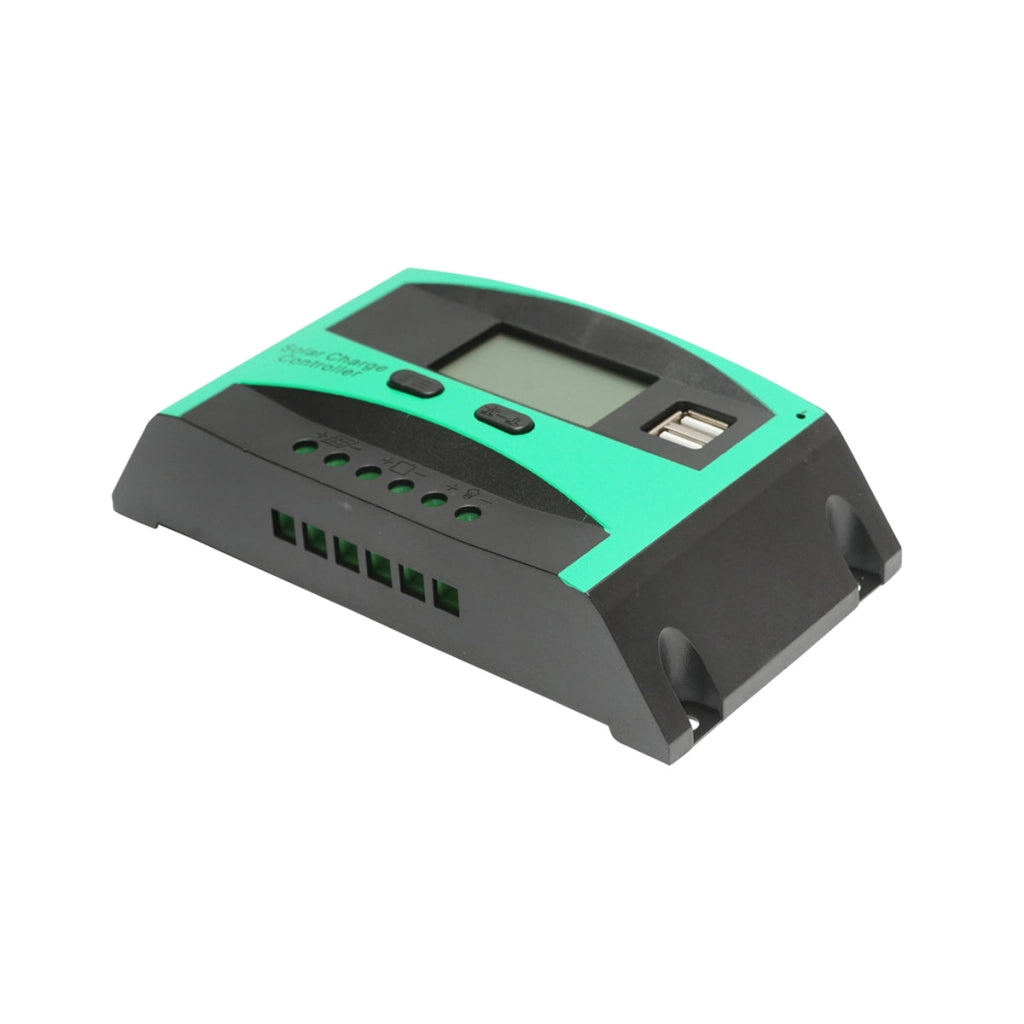 Regolatore di tensione per pannello solare 20A 12V/24V con 2 porte USB – Breckner Germany