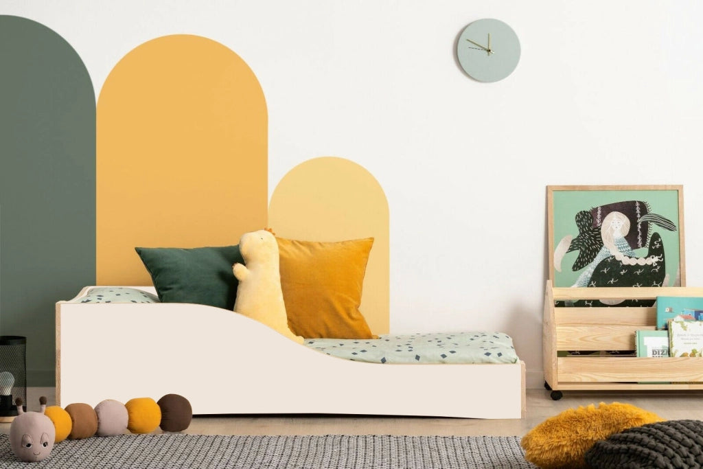 Lettino Montessori ASHI bianco 180 x 90 cm