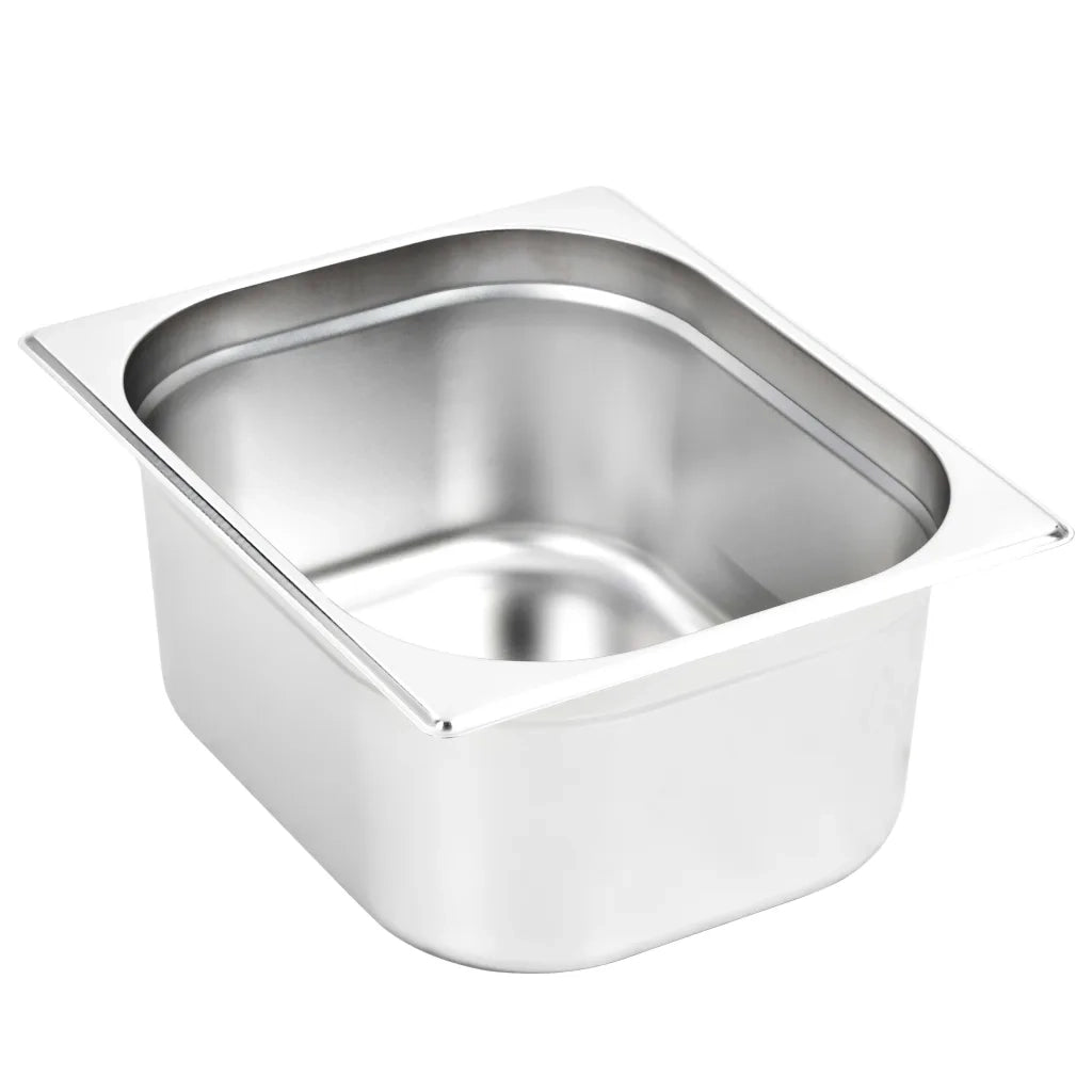 Contenitori Gastronorm 2 pz GN 1/2 150 mm in Acciaio Inox 50889