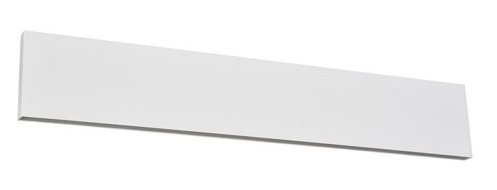 Applique da Interno a LED in Metallo Bianco Opaco