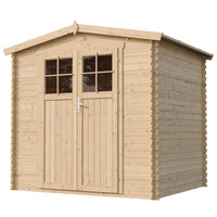 Casetta da Giardino in Legno per Esterni - L236xL226xA218 cm/ 4,33 m2 - TIMBELA M369F