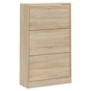 Scarpiera mobile contenitore per scarpe mobile per ingresso/corridoio/soggiorno legno Sonoma 63 x 24 x 103 cm legno ingegnerizzato marrone 02_0021721