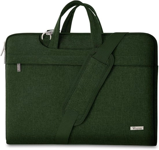 Borsa per laptop 15-17 pollici - borsa da spalla leggera con maniglia nascosta e molteplici tasche 

Modello: LT-001
Materiali: Nylon 600D e PU
Dimensioni: 43x30x20 cm
Capacità: 15-17 pollici
Peso: 0,8 kg
