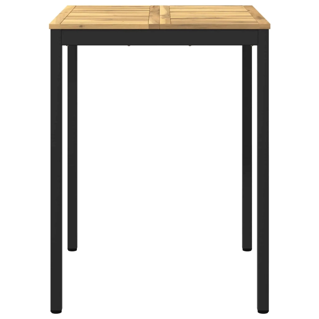 Tavolo Bar da Giardino Bianco e Nero 80 x 80,5 x 105 cm 901776