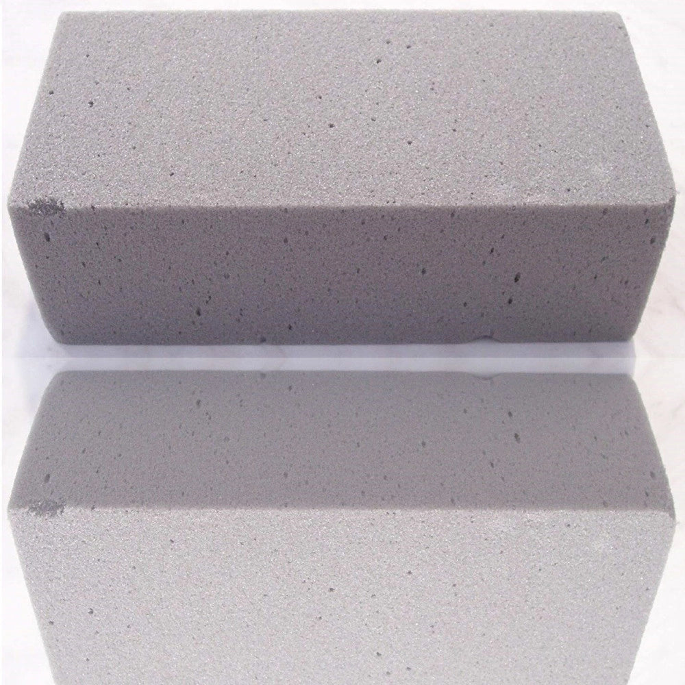 Trade Shop - Spugna Fiori Freschi 2 Pezzi Spugne Idrofila Argento 23x11cm Fioristi Floreali -