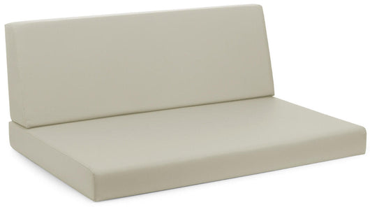 Cuscini per Pallet 120x80 cm Seduta e Schienale in Similpelle Mariotti Reforma Beige