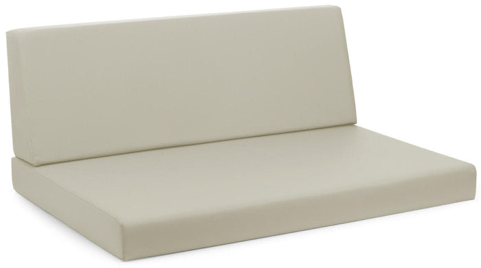 Cuscini per Pallet 120x80 cm Seduta e Schienale in Similpelle Mariotti Reforma Beige