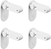 Serratura di sicurezza per porte - Maniglia di sicurezza - Adesivo autoattaccante - Protezione delle finestre - Chiavi di apertura occulte - Rotazione di 180° - Serratura di sicurezza