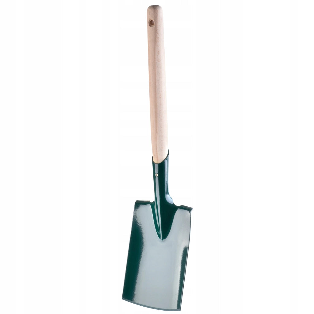 Pala KADAX in metallo, piccola e robusta, con manico, lunghezza 60 cm.