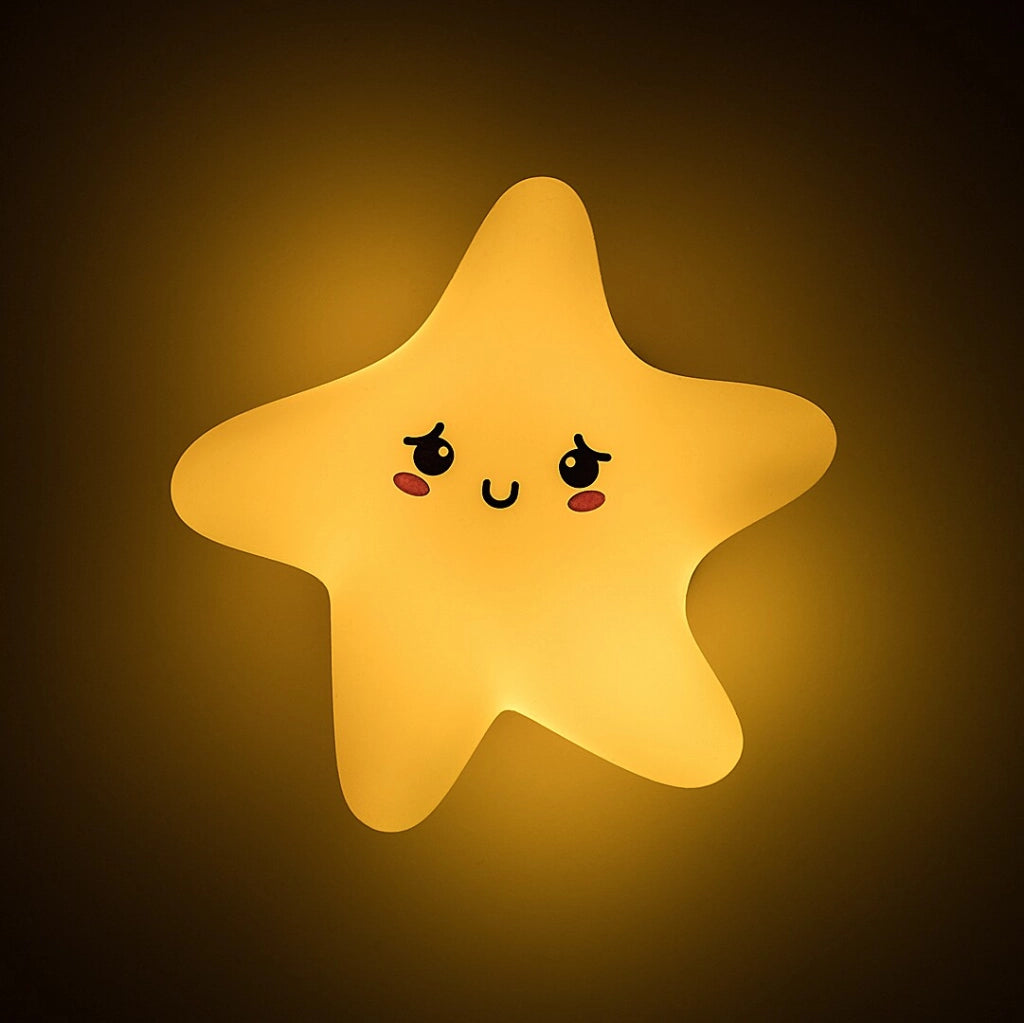 Lampada notturna LED stella gialla Dreamies Rabalux