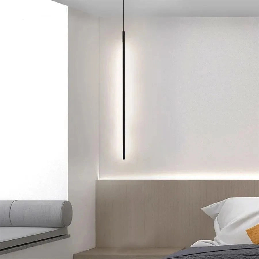 Lampada Da Soffitto Led App1413-c Black 100cm