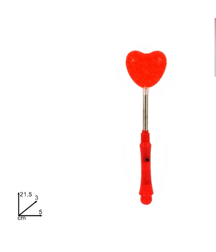 Bacchetta Luminosa Cuore San Valentino Regalo Decorazione Led Gadget Festa 2 Pz         