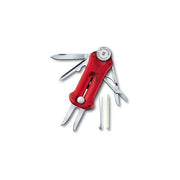Victorinox 0.7052.T Golf Tool Coltello Multifunzione 10 Funzioni Lama Grande Rosso Trasparente