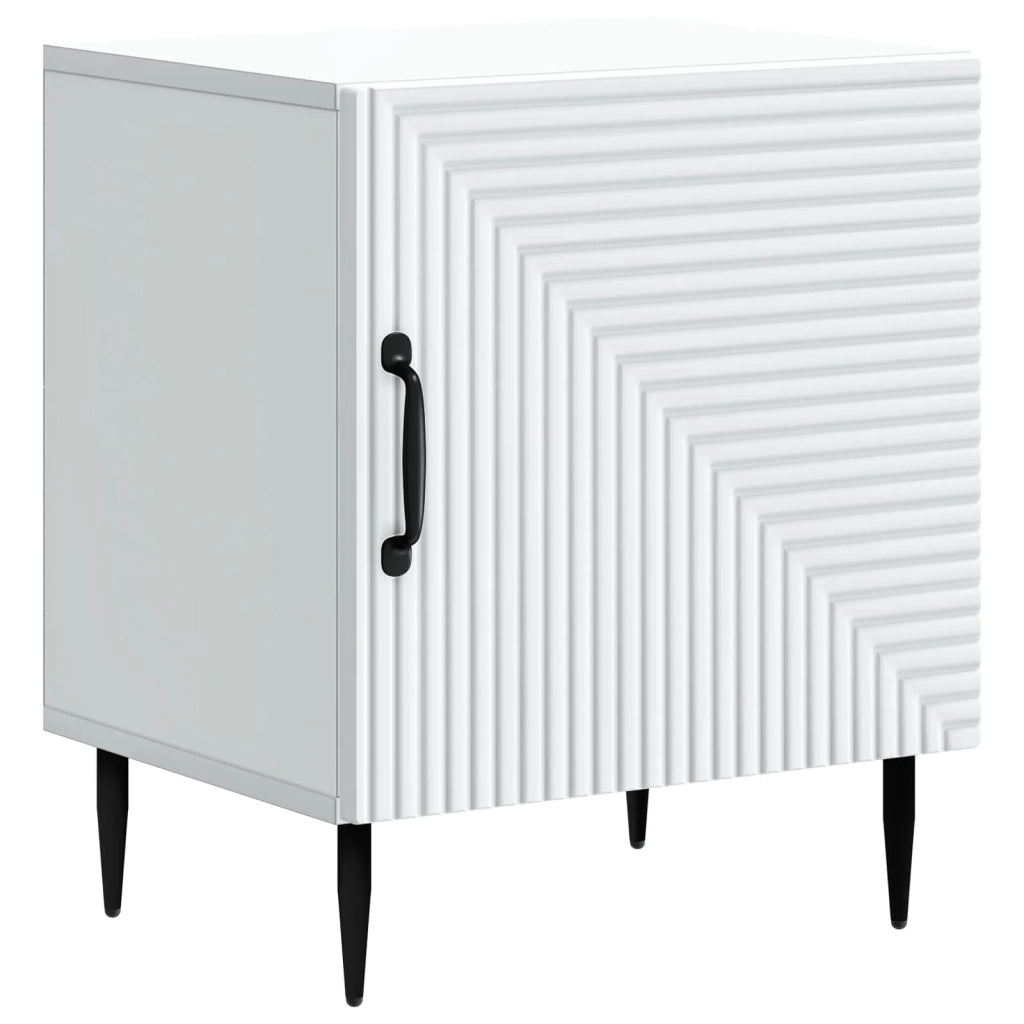 Armadio da Notte 2 pcs Bianco 43 x 34,5 x 50 cm