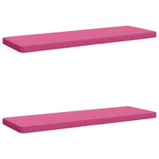 Cuscini per Panchina a 2 Pezzi VUGHT 2 pz 100% Poliestere Rosa 952029