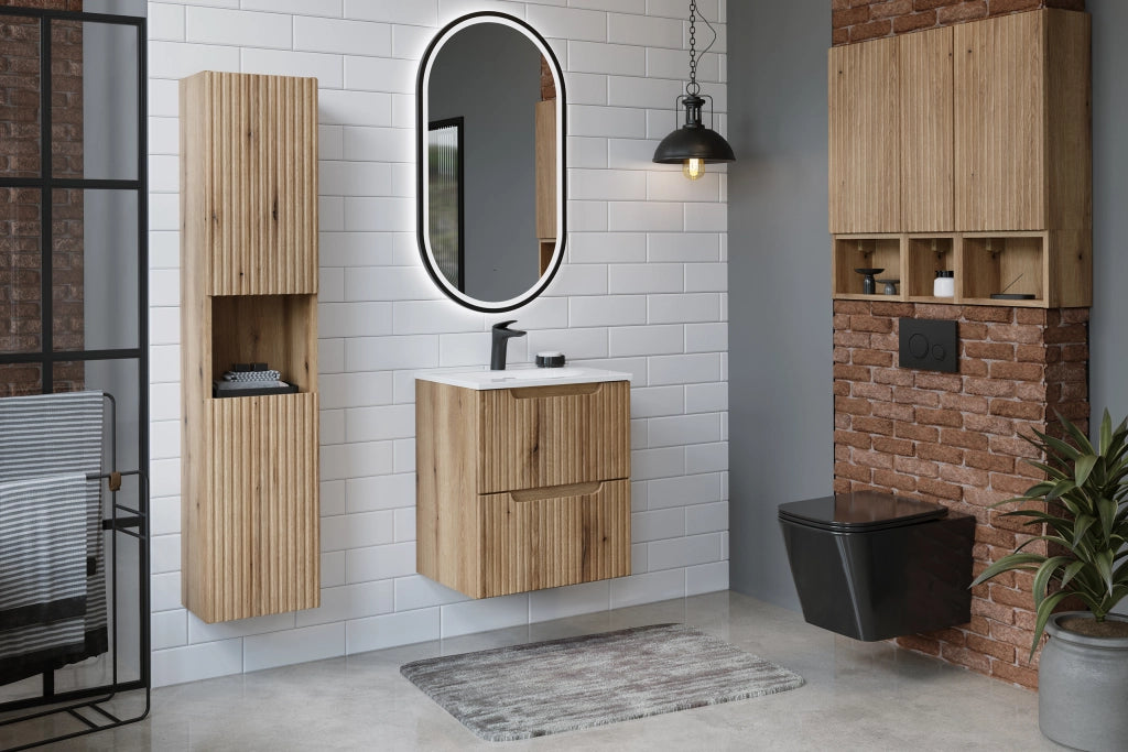 Set mobili bagno 60 cm con lavabo per mobile SKY Nova Coast Evoke 60 cm
