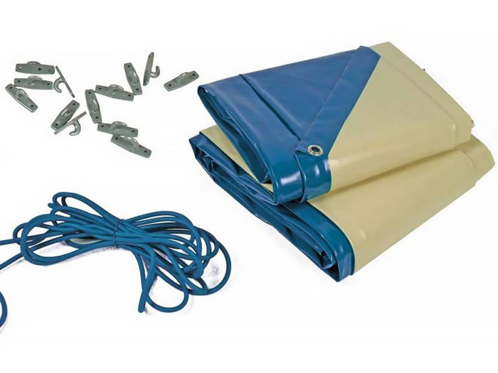 Copertura invernale per piscina Florida - PVC opaco 580 g/m²
