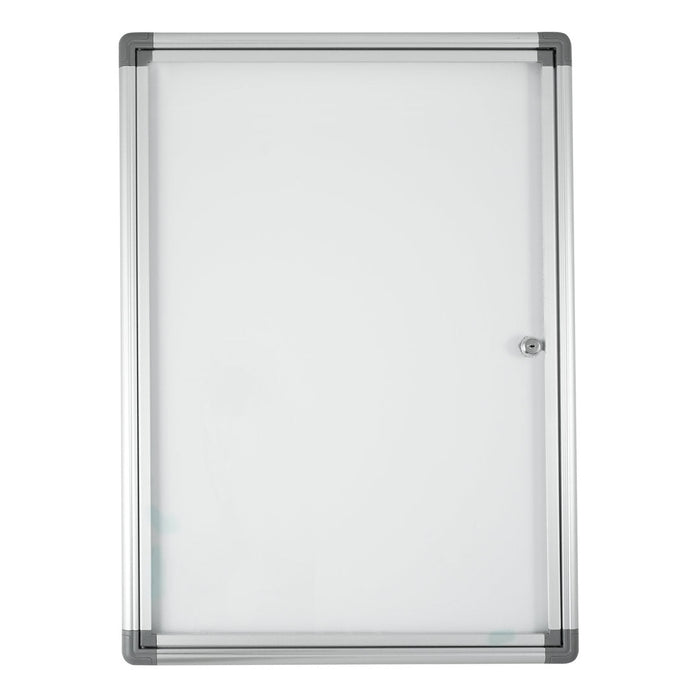 Bacheca magnetica con apertura a libro e chiave 4 A4