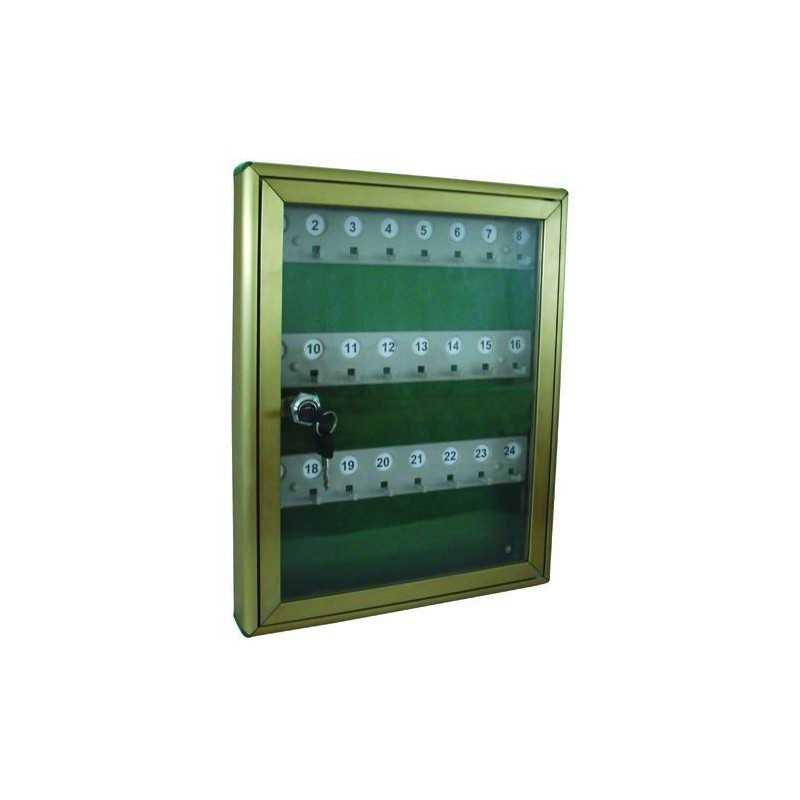 Bacheche Portachiavi Blinky Alluminio 24 Posti cm.29X37X4