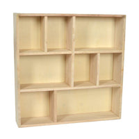 Bacheche quadrate in balsa