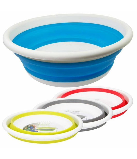 Bacinella Secchio Pieghevole Salvaspazio 38cm Rotondo Casa Giardino In Plastica         