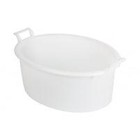 Bacinella Ovale 70 Cm. Conca Alimentare Bianca