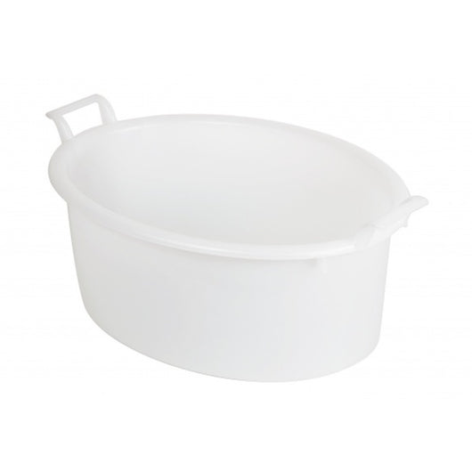 Bacinella Ovale 70 Cm. Conca Alimentare Bianca