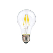 Alcapower Lampadina LED Filamento A60 E27 8W 1060lm 3000K Luce Calda Trasparente Vetro Classe E - Efficienza Luminosa Elevata per Illuminazione