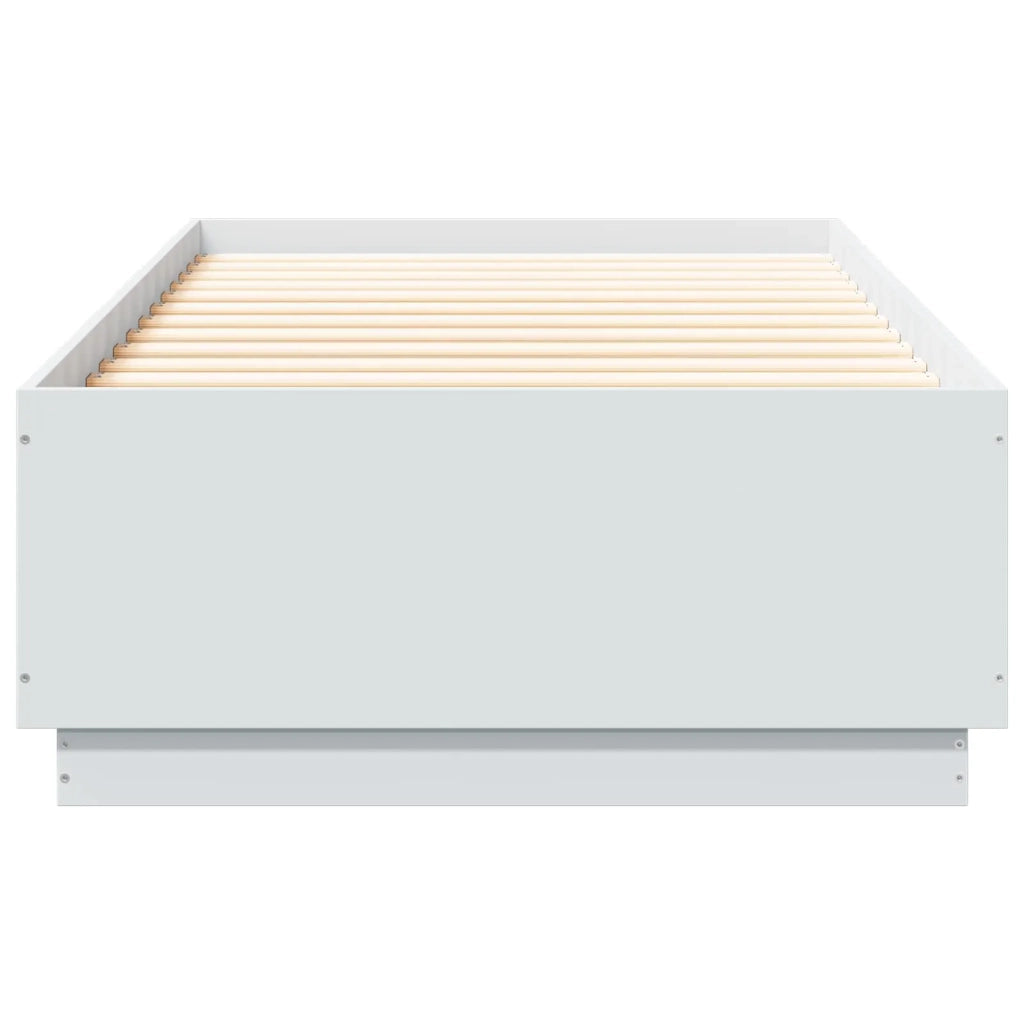 Letto con LED Bianco 80 x 200 cm Legno ingegnerizzato 3429565