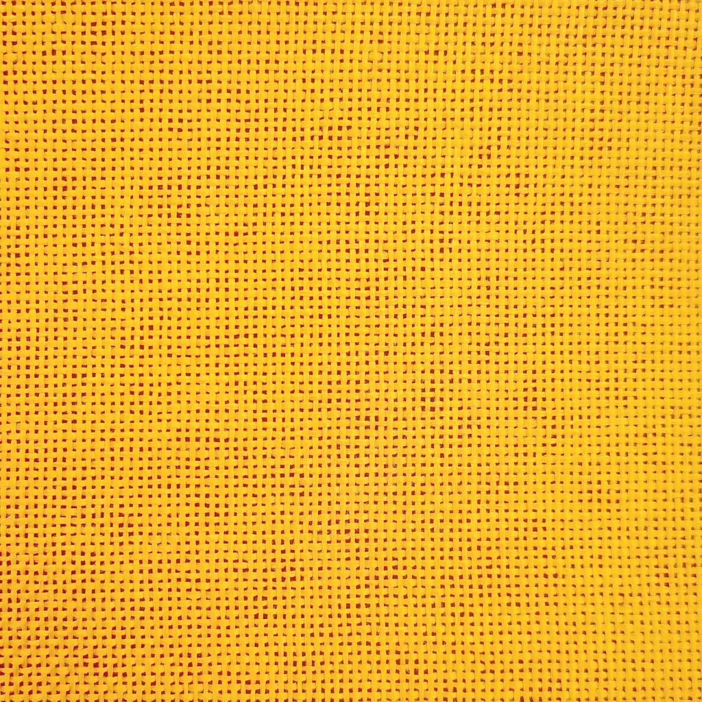 Sedia da Pavimento Girevole Giallo Senape in Tessuto