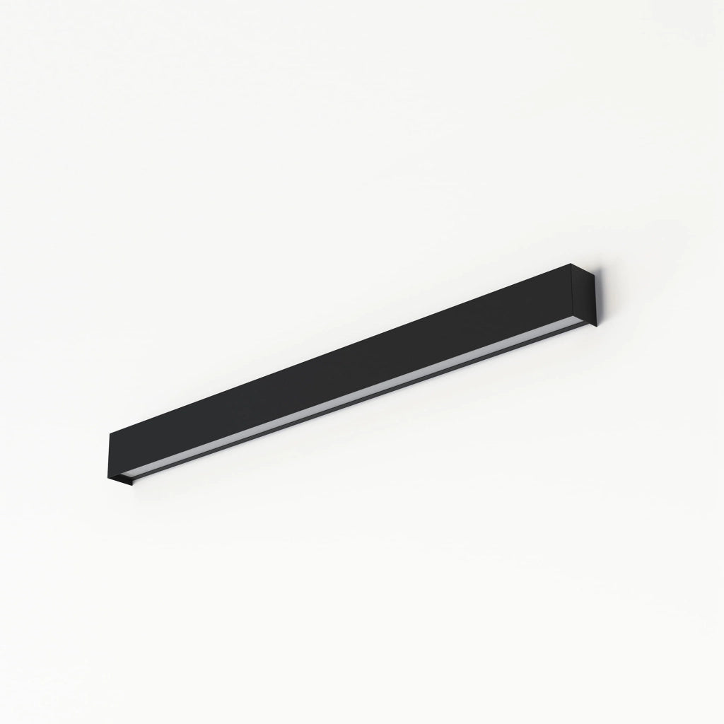 Applique LED Nowodvorski Straight Wall 92cm nera T8 metallo