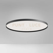 ACELIA P/S - PLAFONIERA LED NERO  3000-4000K 6700-6900lm 76W DIMMERABILE D.80CM