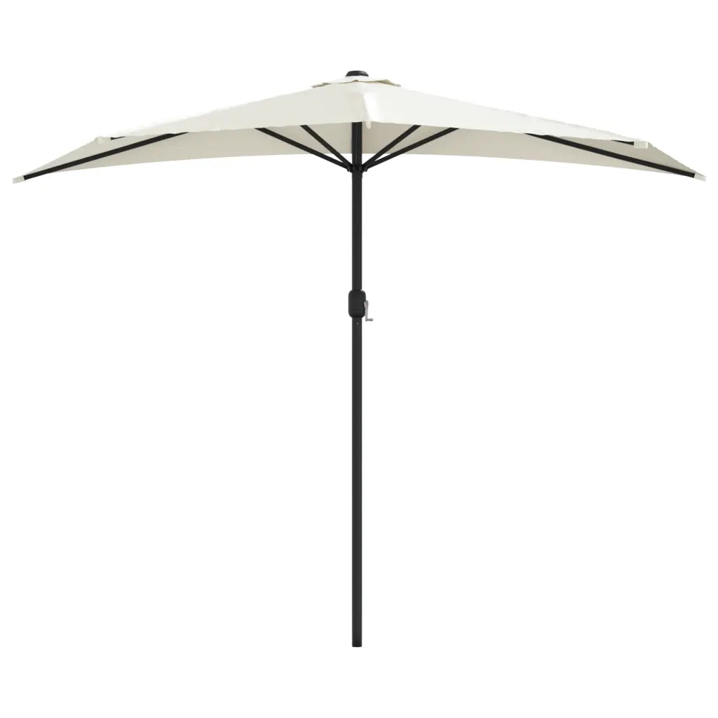 Ombrellone Balcone Palo in Alluminio Sabbia 270x135 cm a MetÃ 